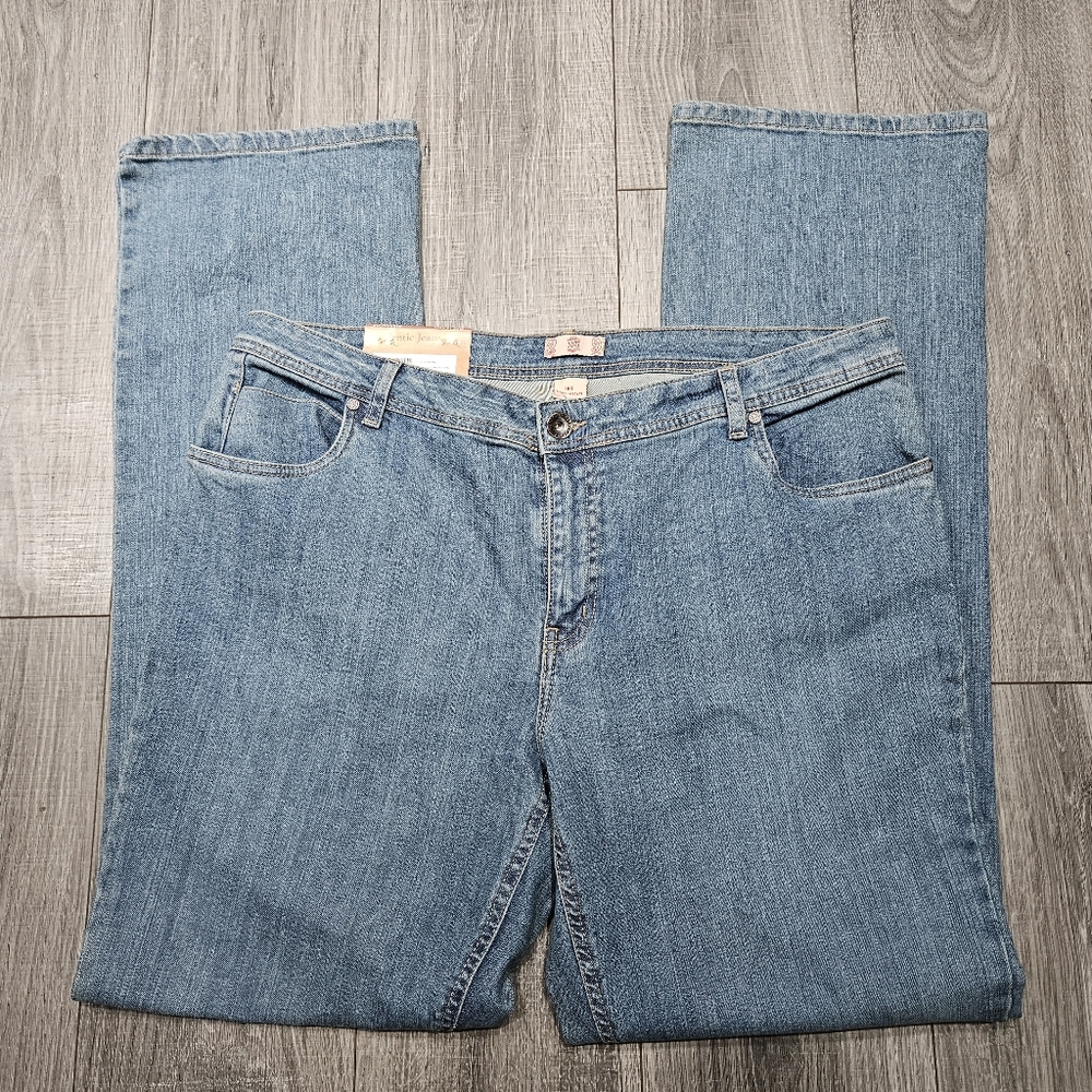 🛍 NRJ classic fit Jeans size 18 tall new with tags